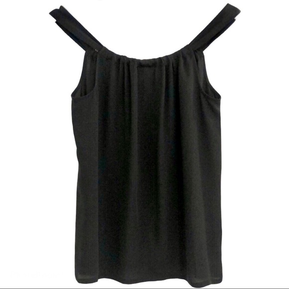 LOFT Black Sleeveless Top Size XS - Picture 2 of 3